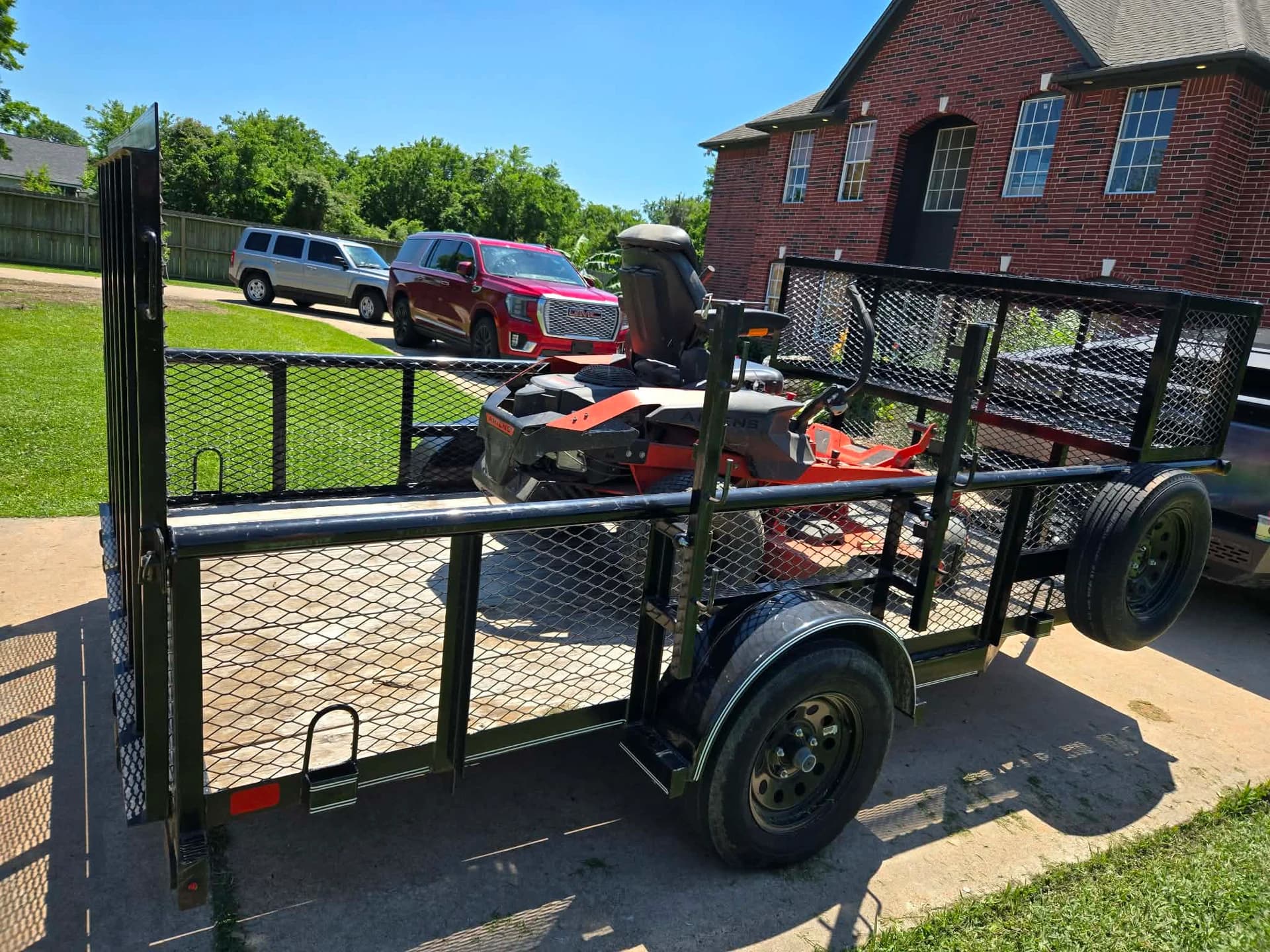 2024 DAVIDSON 77X122 LANDSCAPE-TRAILER — photo 4 of 9
